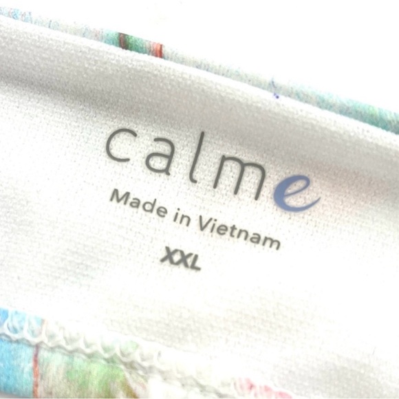 Johnny Was Calme Marble bikini set with swim top - Picture 5 of 16